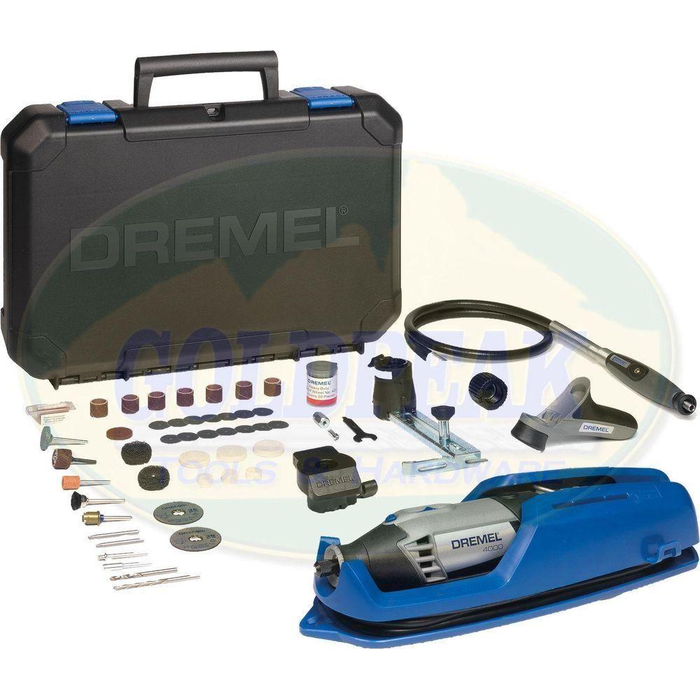 Dremel 4000 4/65 Rotary Tool Professional Kit - Goldpeak Tools PH Dremel Dremel 4000 4/65 Rotary Tool Professional Kit - Goldpeak Tools PH Dremel